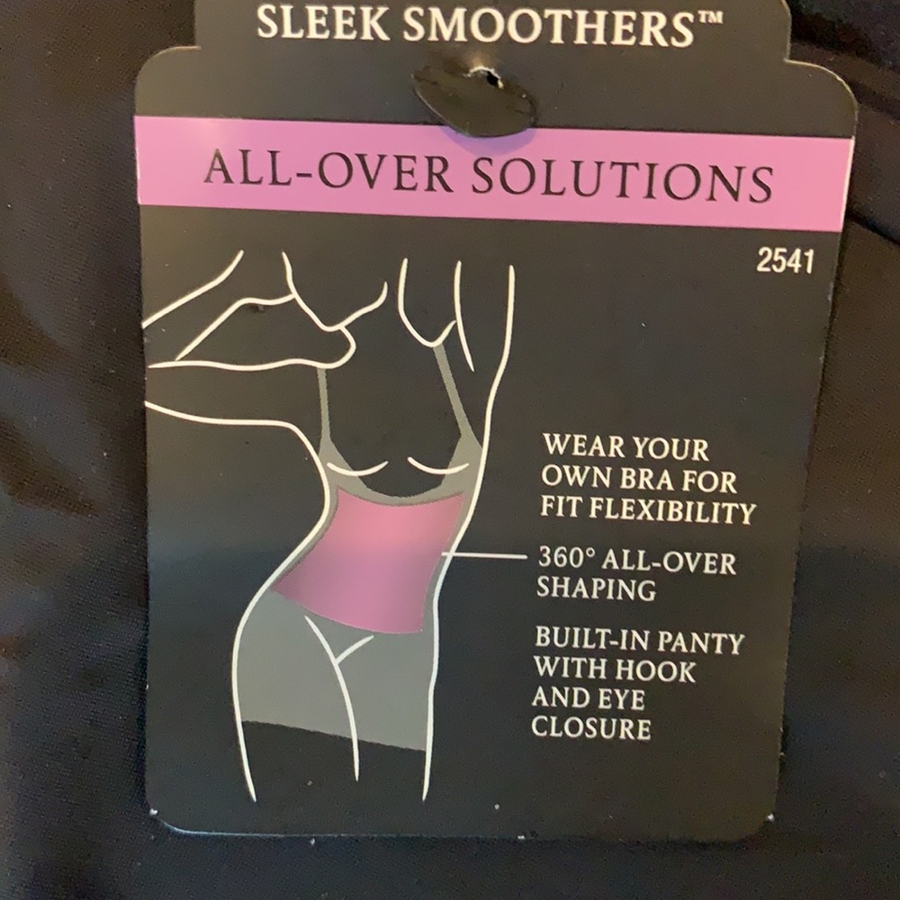 Maidenform black Sz Small Sleek Smoothers - Picture 7 of 8